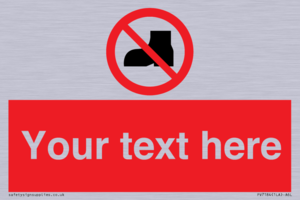 Custom No outdoor footwear